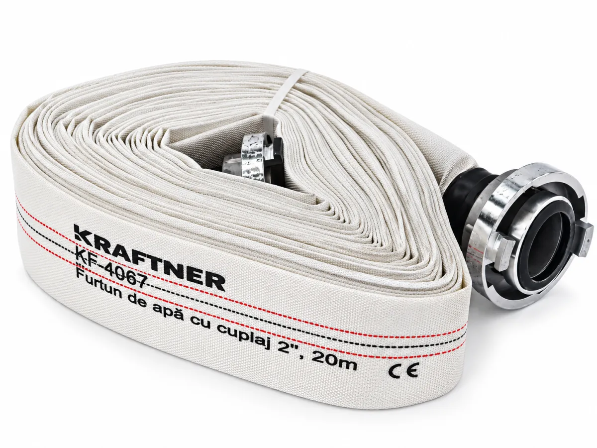 Furtun de apa cu cuplaj 2", 20m, poza 1