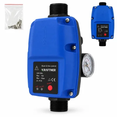 Presostat electronic pentru pompa de apa, 10 bar